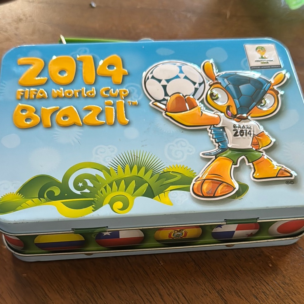 2014 FIFA World Cup Brazil Tin Box